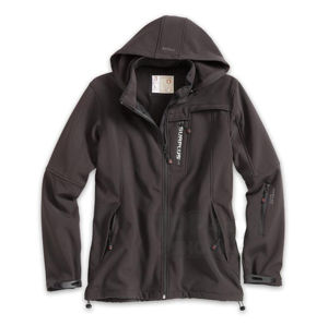 Softshellová bunda SURPLUS® Beast - čierna (Farba: Čierna, Veľkosť: S)