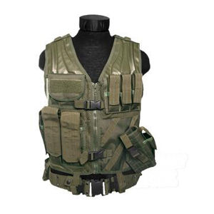 Taktická vesta USMC s opaskom Mil-Tec® - olív (Farba: Olive Green )