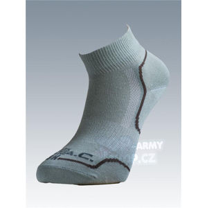 Ponožky so striebrom Batac Classic short - light green (Farba: Zelená, Veľkosť: 7-8)