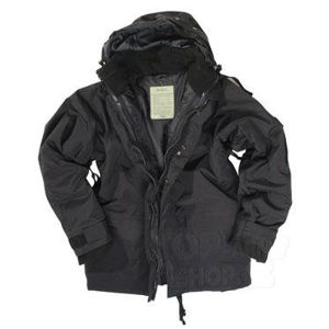 Nepremokavá funkčná bunda COLD Mil-Tec® - čierna (Farba: Čierna, Veľkosť: XL)