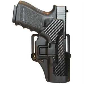 Puzdro SERPA CQC CARBON BlackHawk® Glock 19, 23, 32, 36 (Farba: Čierna, Varianta: ľavá strana)