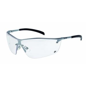 Ochranné okuliare BOLLÉ® SILIUM - číre (Farba: Čierna, Šošovky: Číre)
