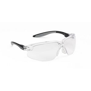 Ochranné okuliare BOLLÉ® AXIS - čierne, číre (Farba: Čierna, Šošovky: Číre)