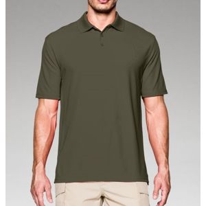 Polo-košeľa UNDER ARMOUR® s krátkym rukávom - zelená (Farba: Zelená, Veľkosť: S)