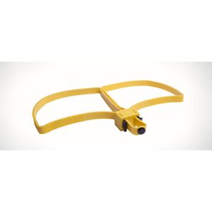 Flexibilná gumová putá na ruky UZI® - žltá (Farba: Žltá)