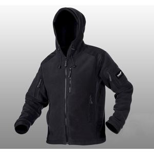 Fleecová bunda Texar® Husky - čierna (Farba: Čierna, Veľkosť: XXL)
