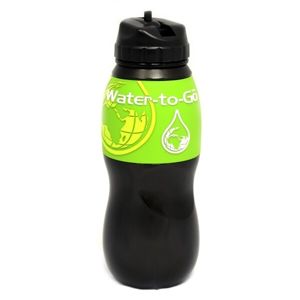Fľaša s filtrom Water-to-Go™  75 cl - zelená (Farba: Zelená, Varianta: světlá zelená)