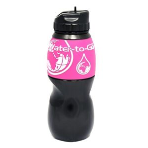 Fľaša s filtrom Water-to-Go™  75 cl - ružová (Farba: Ružová, Varianta: klasická)