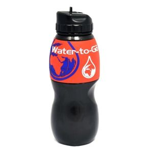 Fľaša s filtrom Water-to-Go™  75 cl - červená (Farba: Červená, Varianta: klasická)