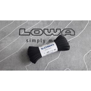 Šnúrky Lowa® 210 cm - čierne (Farba: Čierna, Varianta: 210 cm)