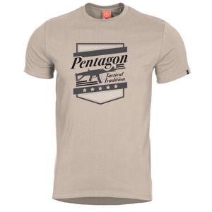 Pánske tričko PENTAGON® ACR - khaki (Farba: Khaki, Veľkosť: S)