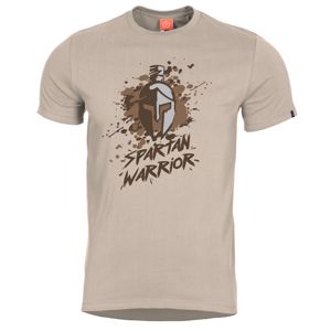 Pánske tričko PENTAGON® Spartan Warrior - khaki (Farba: Khaki, Veľkosť: XXL)