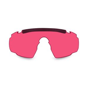 Náhradné sklo pre okuliare Saber AD Wiley X® - Vermillion (Farba: Ružová)