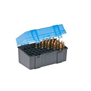 Krabička na náboje - 7 mm Magnum Plano Molding® USA - 50 ks, modrá