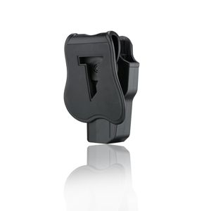 Pištoľové puzdro R-Defender Gen3 Cytac® Glock 17 – Čierna, ľavá strana (Farba: Čierna, Varianta: ľavá strana)