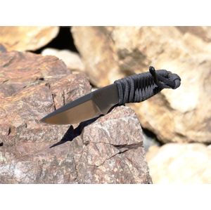 Nôž s pevnou čepeľou ANV® P100 - Dark Grey (Farba: Dark Grey)