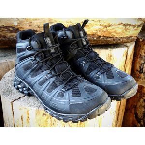 Topánky AKU Tactical® Selvatica Mid GTX® - čierne (Farba: Čierna, Veľkosť: 45 (EU))
