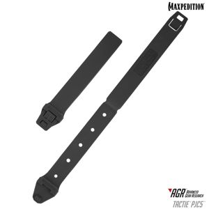 Pripojovacie pásky TacTie Clips Maxpedition® PJC5 6 ks (Farba: Čierna)