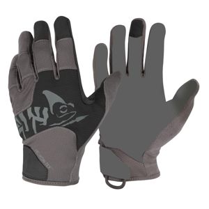 Taktické rukavice ALL ROUND Helikon-Tex® – Čierna / Shadow Grey (Farba: Čierna / Shadow Grey, Veľkosť: XXL)