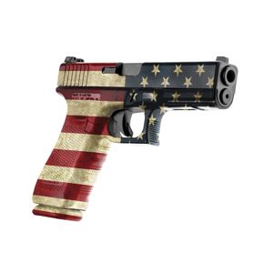 GunSkins® prémiový vinylový skin na pištoľ – GS® America™ (Farba: GS® America™)