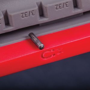 Podložka MASTER BENCH BLOCK pre vyrážanie a inštaláciu pinov u AR15 – Sivá (Farba: Sivá)