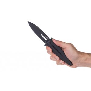 Zatvárací nôž Z400 G10 Liner Lock ANV® - farba rukoväte: Olive Green, DLC čierna čepeľ (Farba: Olive Green , Varianta: DLC ČERNÁ ČEPEL)