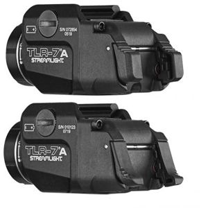 Zbraňové LED svietidlo TLR-7A s inovovanými spínačmi Streamlight® (Farba: Čierna)