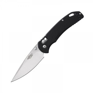 Zatvárací nôž G7531 Ganzo® – Strieborná čepeľ - Satin, Čierna (Farba: Čierna, Varianta: Strieborná čepeľ - Satin)