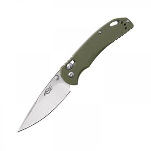 Zatvárací nôž G7531 Ganzo® – Strieborná čepeľ - Satin, Zelená (Farba: Zelená, Varianta: Strieborná čepeľ - Satin)