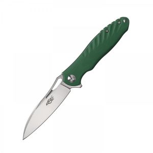 Zatvárací nôž Firebird FH71 Ganzo® – Strieborná čepeľ - Satin, Zelená (Farba: Zelená, Varianta: Strieborná čepeľ - Satin)