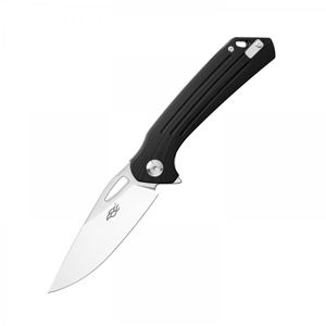 Zatvárací nôž Firebird FH921 Ganzo® – Strieborná čepeľ - Satin, Čierna (Farba: Čierna, Varianta: Strieborná čepeľ - Satin)