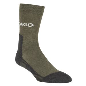 Ponožky Trekking AKU Tactical® – Olive Green  (Farba: Olive Green , Veľkosť: 39-41)