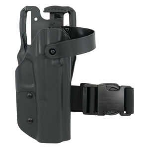 OWB Glock 17 - taktické pištoľové puzdro s automatickou poistkou RH Holsters® – uchycení na platformu, Čierna (Farba: Čierna, Typ uchycení: uchycení n