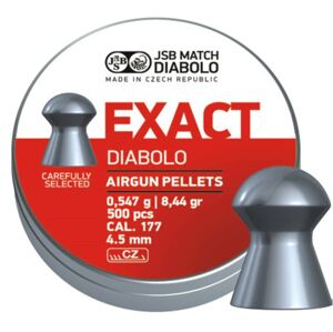 Diabolky Exact 4.5 mm JSB® / 500 ks (Farba: Viacfarebná)