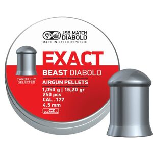 Diabolky Exact Beast 4.52 mm JSB® / 250 ks (Farba: Viacfarebná)