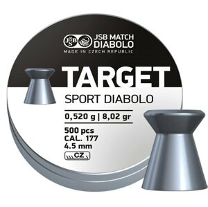 Diabolky Target Sport 4.5 mm JSB® / 500 ks (Farba: Viacfarebná)
