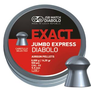 Diabolky Exact Jumbo Express 5.52 mm JSB® / 500 ks (Farba: Viacfarebná)