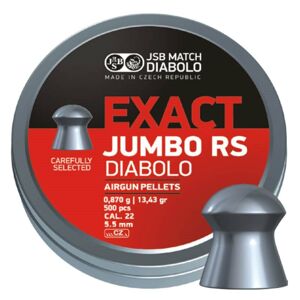 Diabolky Exact Jumbo RS 5.52 mm JSB® / 500 ks (Farba: Viacfarebná)