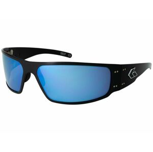 Slnečné okuliare Magnum Polarized Gatorz® – Smoke Polarized w/ Blue Mirror, Čierna (Farba: Čierna, Šošovky: Smoke Polarized w/ Blue Mirror)