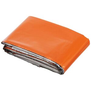 Nouzová záchranná deka - alu fólie MFH® – Stříbrná / oranžová (Farba: Stříbrná / oranžová)