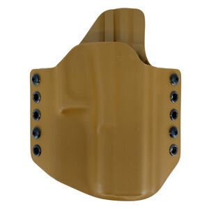 OWB Glock 17 - vonkajšie pištoľové puzdro RH Holsters® – Coyote (Farba: Coyote, Typ uchycení: Kovový průvlek)