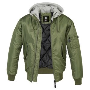 Zimná bunda MA1 Sweat Hooded Brandit® – Olive Green  (Farba: Olive Green , Veľkosť: 5XL)