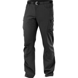 Pánske softshellové nohavice Crux Tilak® – Čierna (Farba: Čierna, Veľkosť: M)