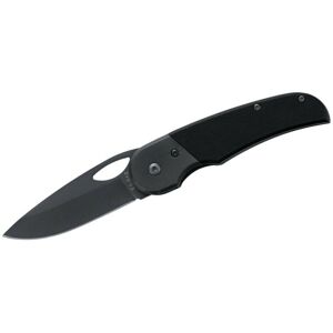 Zatvárací nôž Tegu KA-BAR® – Čierna čepeľ, Čierna (Farba: Čierna, Varianta: Čierna čepeľ)