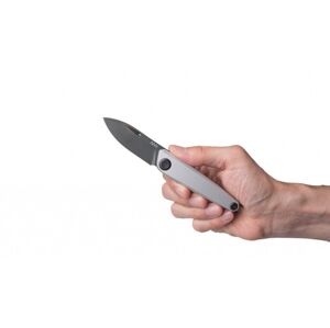 Zavírací nůž Z050 ANV® – Stříbrná (Farba: Strieborná, Varianta: Čierna čepeľ - DLC)