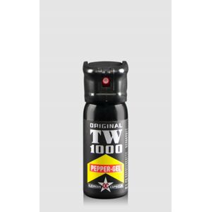 Obranný sprej Pepper - Gél TW1000® / 50 ml (Farba: Čierna)