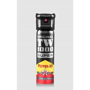 Obranný sprej Super Pepper - Jet TW1000® / 75 ml (Farba: Čierna)