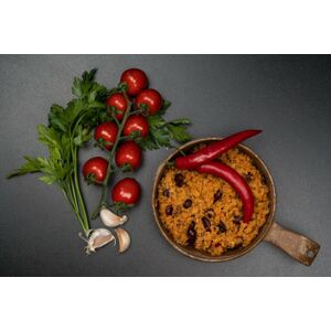 Dehydrované jedlo Tactical Foodpack® chilli con carne (Farba: Čierna)
