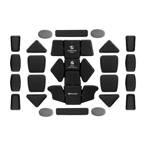 Polstrovanie do helmy EPIC Combat Pads System Team Wendy® – Čierna (Farba: Čierna, Veľkosť: XL)