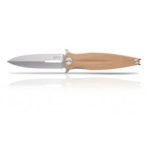 Zatvárací nôž Z400 G10 Liner Lock ANV® – Sivá čepeľ – Stone Wash (Farba: Piesková, Varianta: Sivá čepeľ – Stone Wash)
